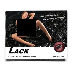 FÉNYES LEPEDŐ - 200 X 230CM (FEKETE)