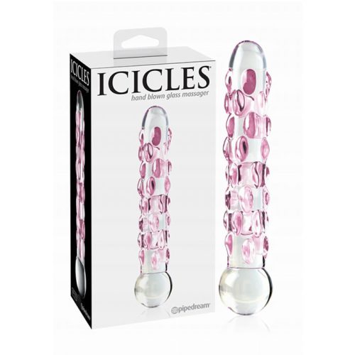 ICICLES NO. 7 - GYÖNGYÖS ÜVEG DILDÓ