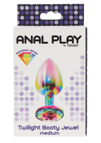 TOY JOY ANAL PLAY TWILIGHT BOOTY JEWEL MEDIUM