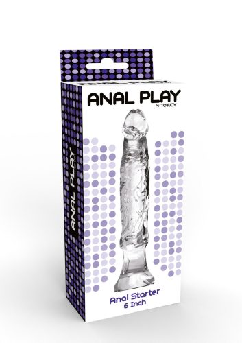 TOY JOY ANAL STARTER DILDO CLEAR