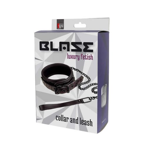 BLAZE COLLAR AND LEASH PURPLE