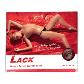 FÉNYES LEPEDŐ 200 X 220CM (PIROS)