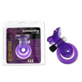 JELLY VIBRATION RING BUTTERFLY