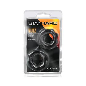 STAY HARD NUTZ BLACK 2 DB-OS GYŰRŰ