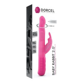   DORCEL BABY RABBIT 2.0 - AKKUS, CSIKLÓKAROS VIBRÁTOR (PINK)