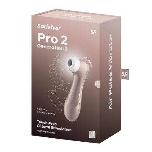 SATISFYER PRO 2 LÉGHULLÁMOS CSIKLÓIZGATÓ
