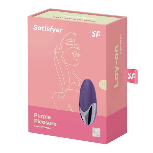 SATISFYER PURPLE PLEASURE - AKKUS CSIKLÓVIBRÁTOR