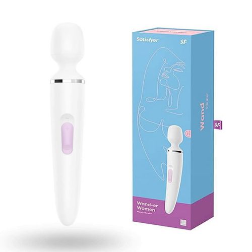 SATISFYER WAND-ER WOMAN - AKKUS, VÍZÁLLÓ MASSZÍROZÓ VIBRÁTOR
