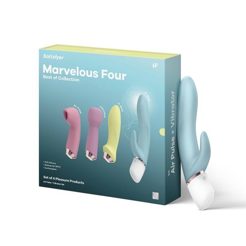 SATISFYER MARVELOUS FOUR – AKKUS VIBRÁTOR KÉSZLET (4 RÉSZES)