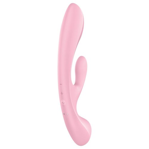 SATISFYER TRIPLE OH PINK VIBRÁTOR