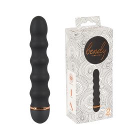 BENDY WAVY - 20 RITMUSÚ VIBRÁTOR (FEKETE)