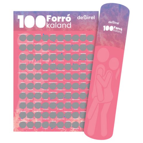 DESIREL- 100 SZEXPÓZ POSZTER TÁRSASJÁTÉK