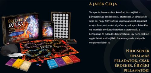 ÉRZÉKEK JÁTÉKA TÁRSASJÁTÉK