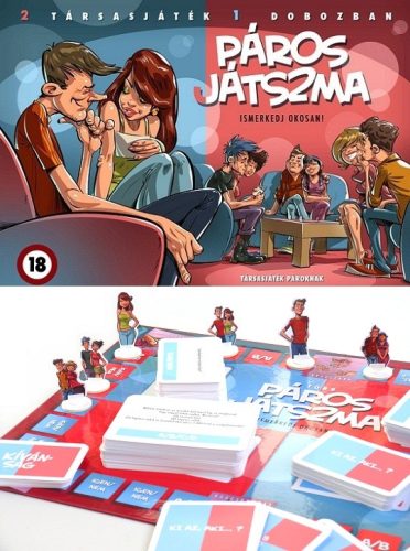 PÁROS JÁTSZMA TÁRSASJÁTÉK