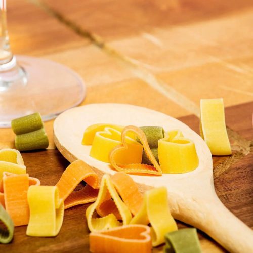 SZÍV ALAKÚ DURUM TÉSZTA