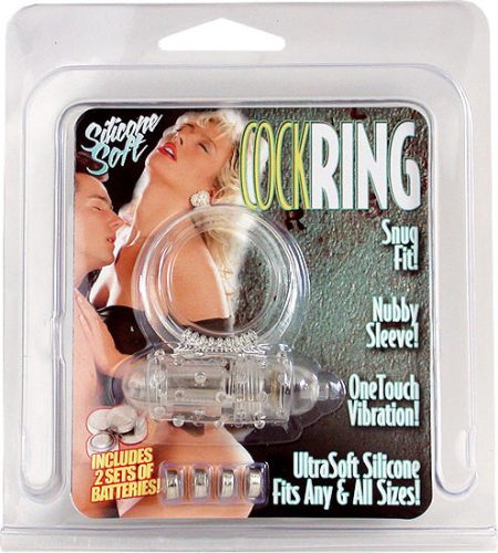 VIBRATING COCKRING CLEAR