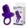 PRETTY LOVE VIBRATING PENIS RING 2 LILA