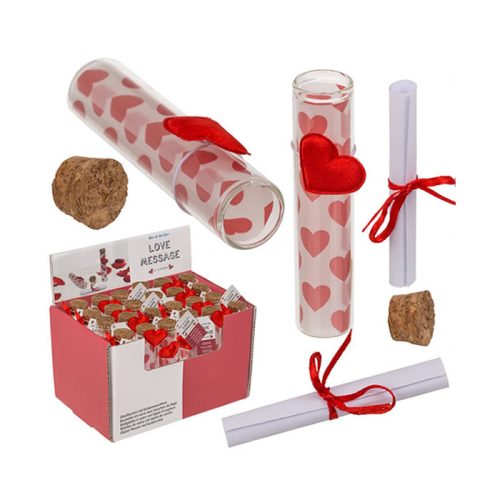 SZERELMI ÜZENET ÜVEGPALACK