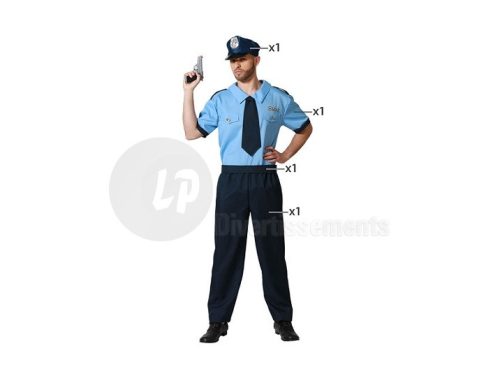 RENDŐR FÉRFI JELMEZ M/L