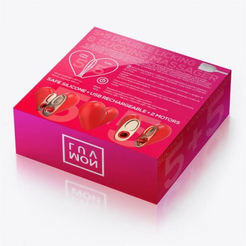 Mon Luv Szív 2 az 1-ben Szívó és Nyalogató Nyelv