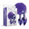 NIXIE METAL BUTT PLUG SET POM POM