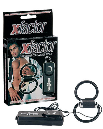 X-FACTOR: VIBRATING COCK & BALL RINGS