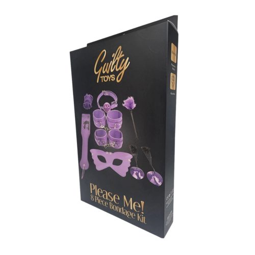 GUILTY TOYS PLEASE ME! 8 RÉSZES LILA SZETT