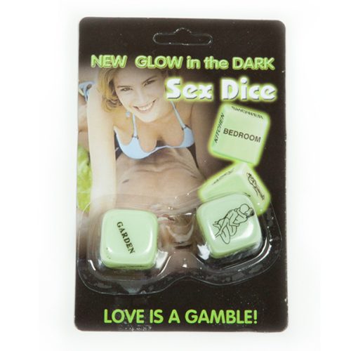 GLOWING LOVE DICE VILÁGÍTÓS DOBÓKOCKÁK