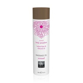 SHIATSU SENSUAL MASSAGE OIL INDIAN ROSE & ALMOND OIL