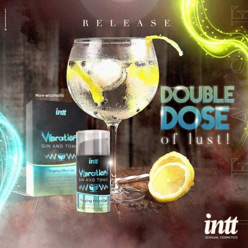 INTT VIBRATION GIN & TONIC AIRLESS FOLYÉKONY VIBRÁTOR