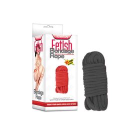 LOVETOY FETISH BONDAGE ROPE BLACK