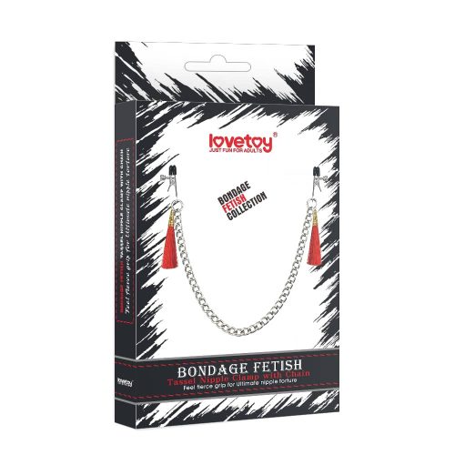 LOVETOY TASSEL NIPPLE CLAMP