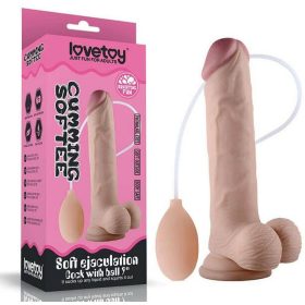 LOVETOY SOFT EJACULATION COCK  9"