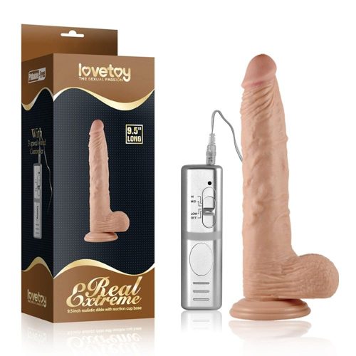 LOVETOY REAL EXTREME TAPADÓKORONGOS VIBRÁTOR 9,5"