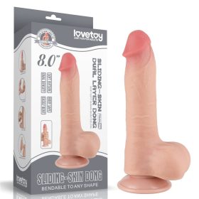 LOVETOY SLIDING SKIN DONG 8'' I