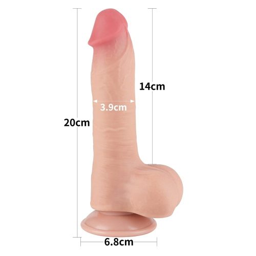 LOVETOY SLIDING SKIN DONG 8'' I