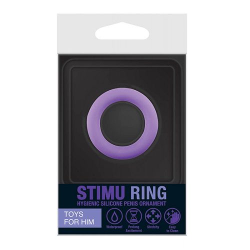 STIMU RING PURPLE 32MM