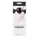 SINFUL BALLGAG BLACK SZÁJPECEK