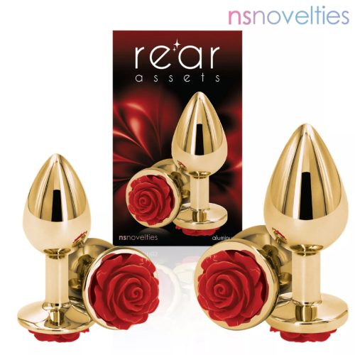 REAR ASSETS ROSE MEDIUM RED FÉM ANÁLIS DUGÓ ARANY