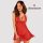 OBSESSIVE LACELOVE PIROS BABYDOLL ÉS TANGA XS/S