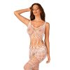 OBSESSIVE BODYSTOCKING G330 WHITE XL/XXL