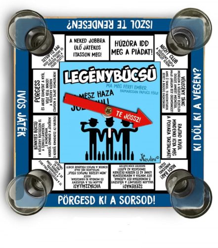 LEGÉNYBÚCSÚ TÁRSASJÁTÉK