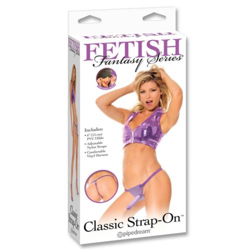 FETISH FANTASY CLASSIC STRAP-ON FELCSATOLHATÓ DILDÓ