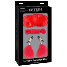 FETISH FANTASY SERIES LOVERS BONDAGE KIT RED