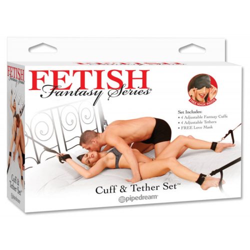 FETISH FANTASY CUFF & TETHER SET