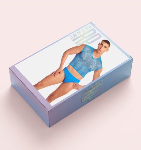 RAINBOW PARTY NET FLEX 3 DB-OS SZETT KÉK S/M