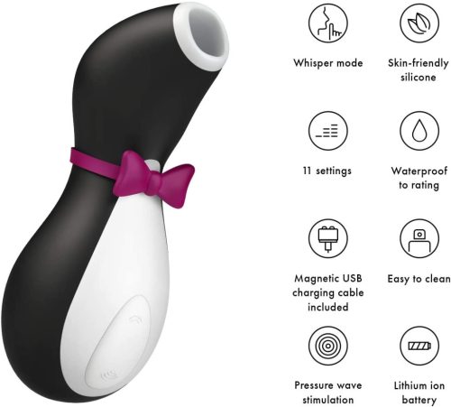 SATISFYER PENGUIN LÉGHULLÁMOS IZGATÓ