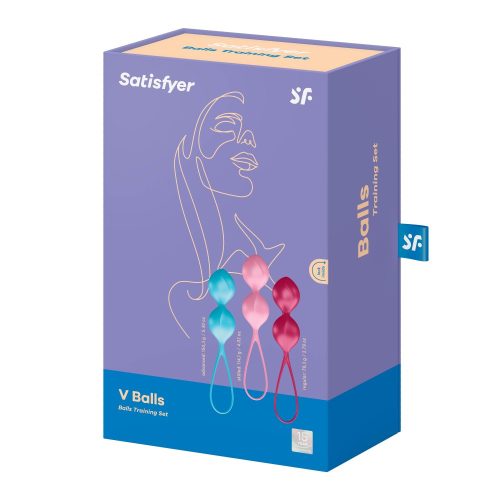 SATISFYER V BALLS GÉSAGOLYÓ SZETT