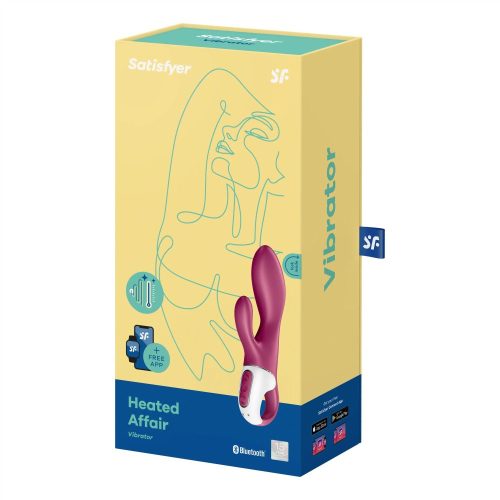 SATISFYER HEATED AFFAIR APP MELEGÍTŐ VIBRÁTOR