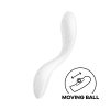 SATISFYER RRROLLING - MOZGÓ G-PONT VIBRÁTOR  FEHÉR